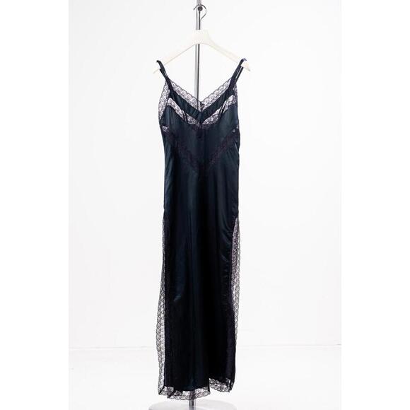 Dior Vintage Satin & Lace Slip Dress - Picture 1 of 5